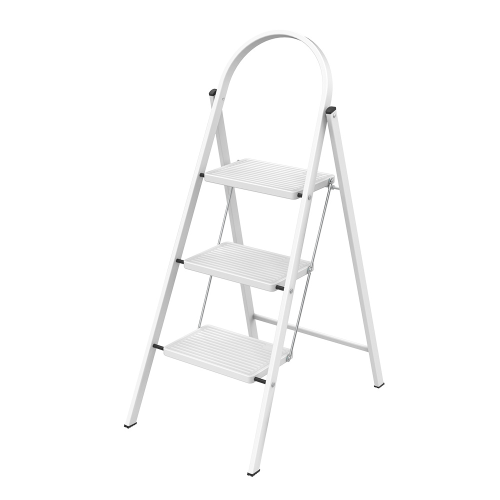 EN14183 2/3 Step Portable Ladder Safety Wide Step With Hand Grip Ladder Modern Ladder