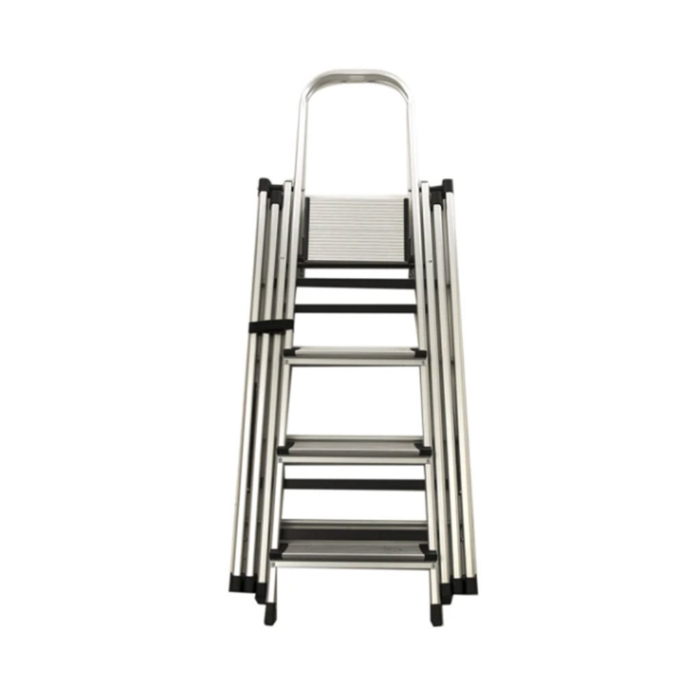 Aluminum multi functional laundry rack Clothing Store Display Stands extension ladder folding step ladder