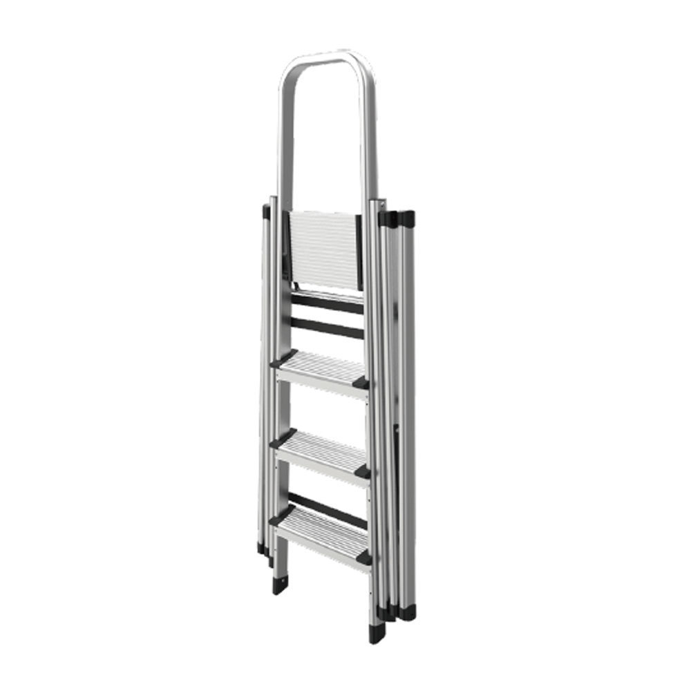 Aluminum multi functional laundry rack Clothing Store Display Stands extension ladder folding step ladder