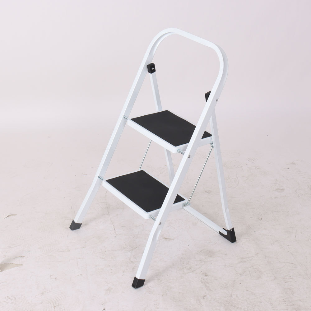 GS/EN14183 Approved European Standard Portable Stainless Steel 2-4 Step Stepping Ladder Folding Step Stool for Home Use