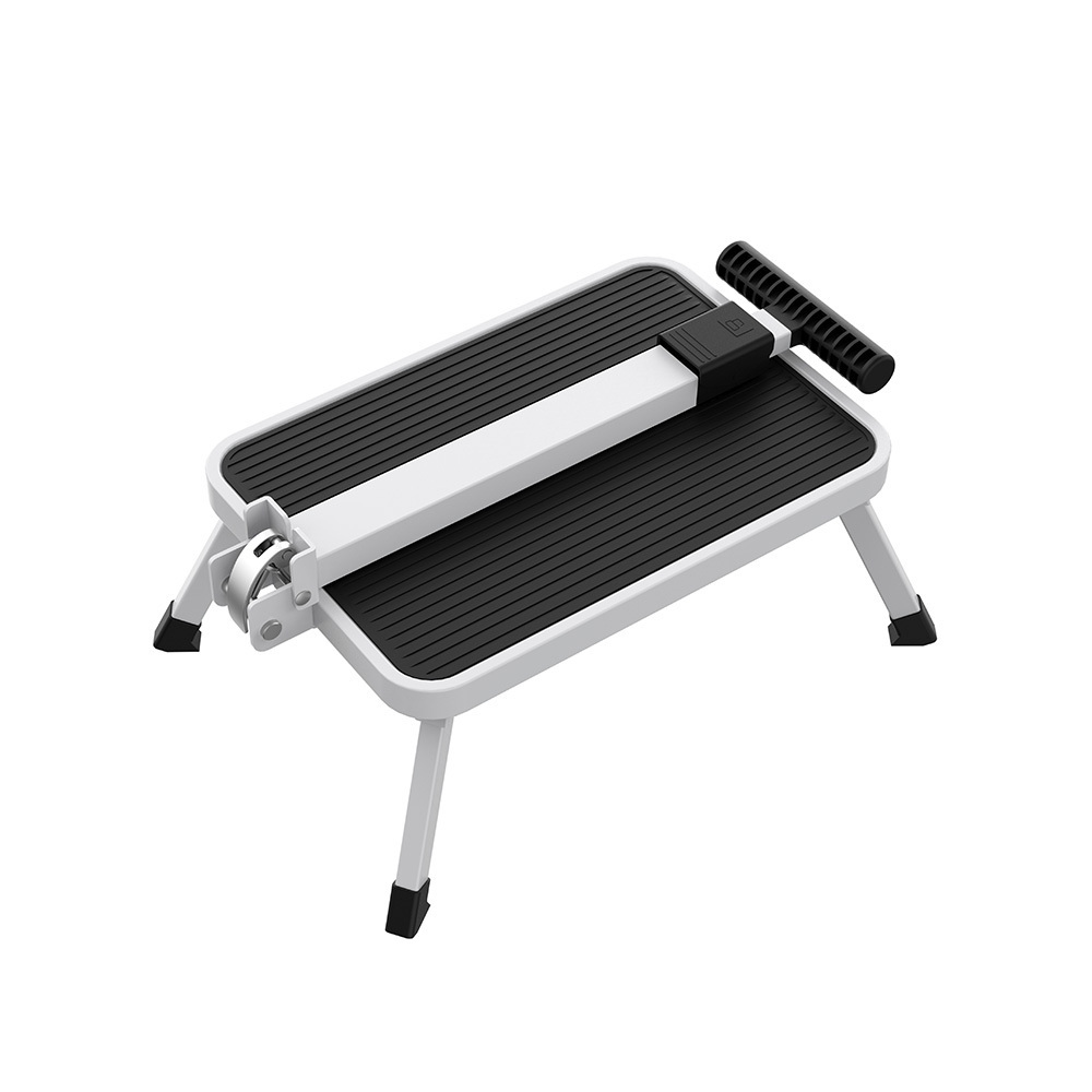 EN14183 approved aluminum alloy household portable folding black step stool caravan  for kitchen