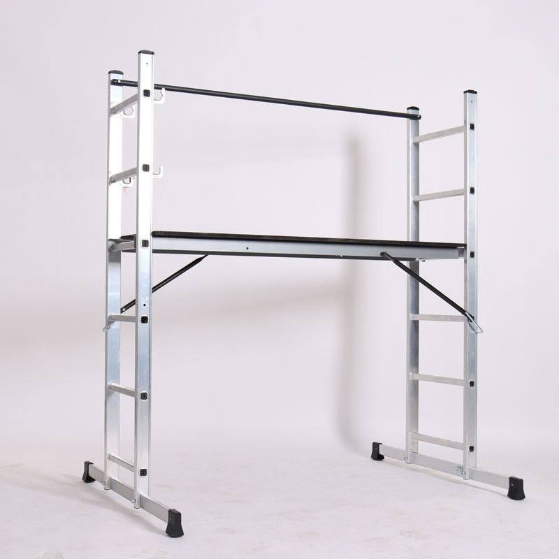 Multifunction steel frame scaffolding folding multi purpose scaffold platform aluminium step combination ladders