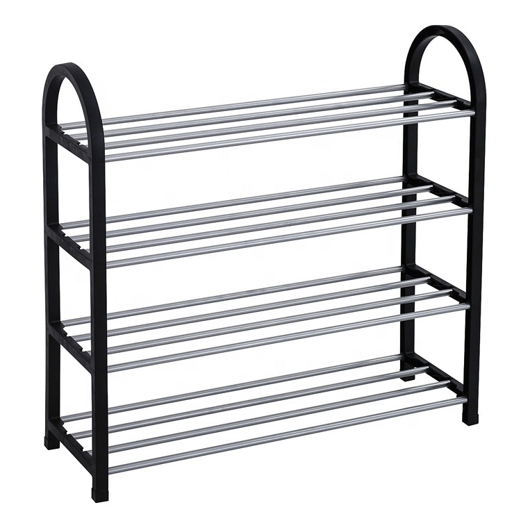 Hot Selling 10 Pairs 4 Tier Bag And Storage Small Shoe Rack With Great Price