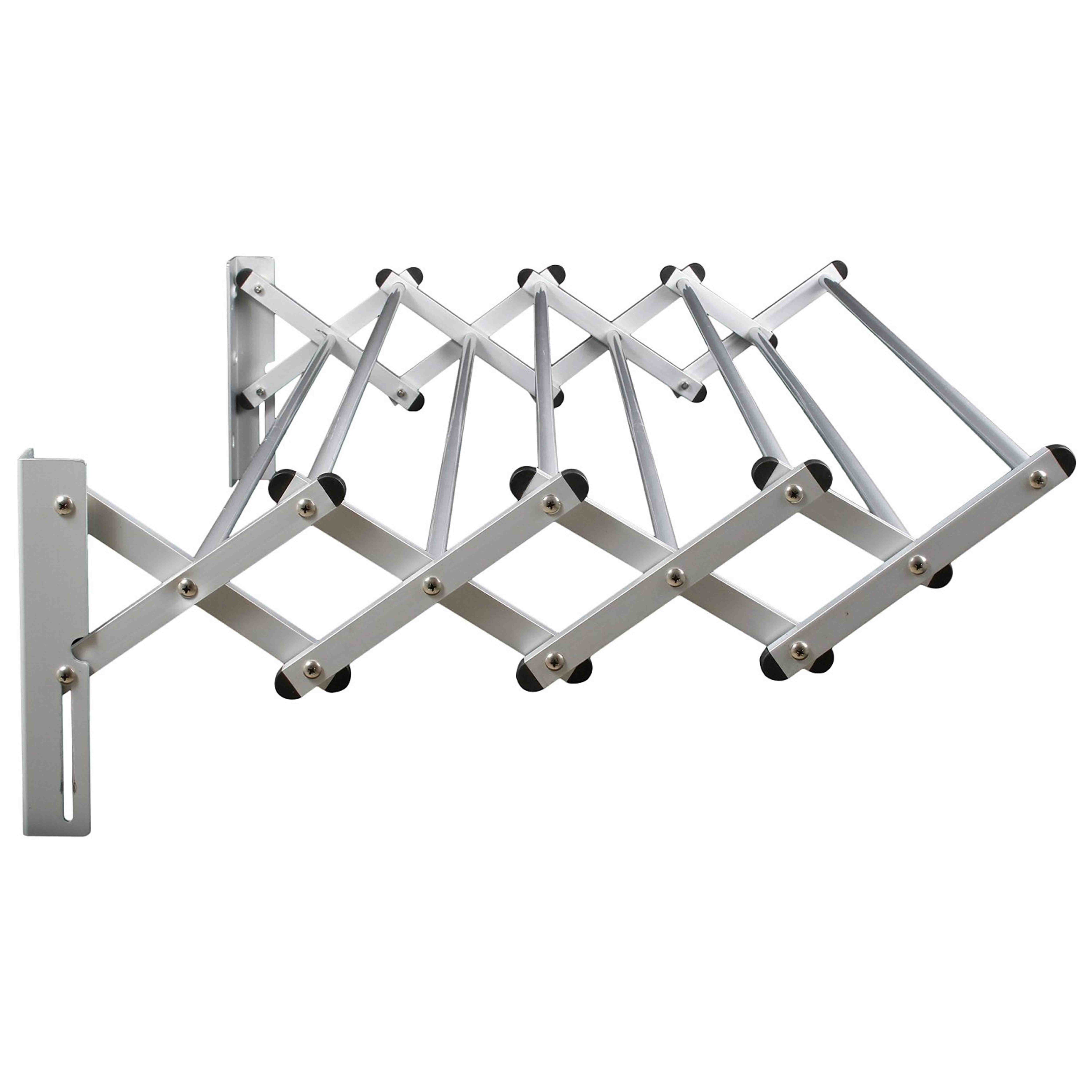 WIREKING Outside Stainless Steel Laundry Drying Racks Extendable Dry Wall Mount Drying Rack Clothes