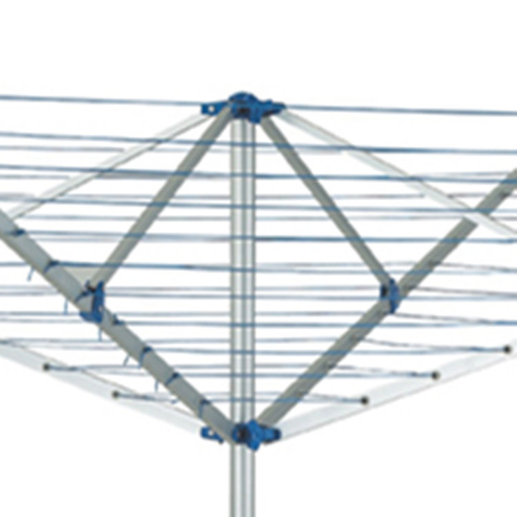 50M Large Outdoor Standing Clothes Washing Line Dryer 4 Arms Laundry Drying Rack Havu Duty Strong Tripod Drying Stand