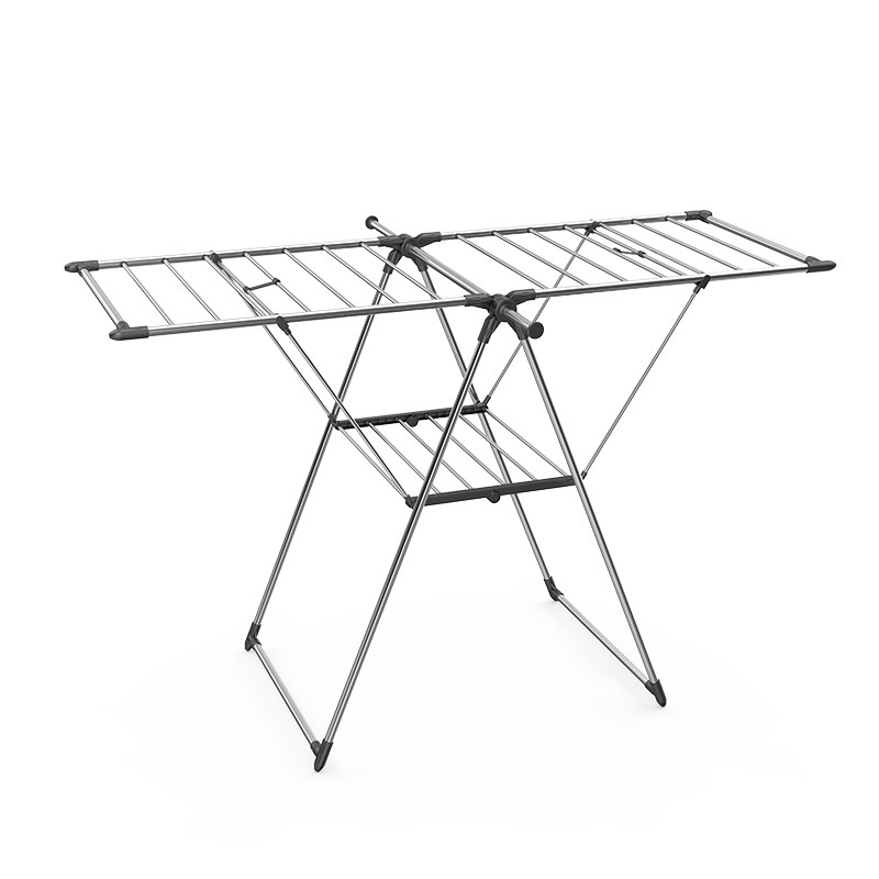 Wholesale Low Price 12.5M drying space foldable stands indoor and outdoor use rotatable hang clothes drying racks