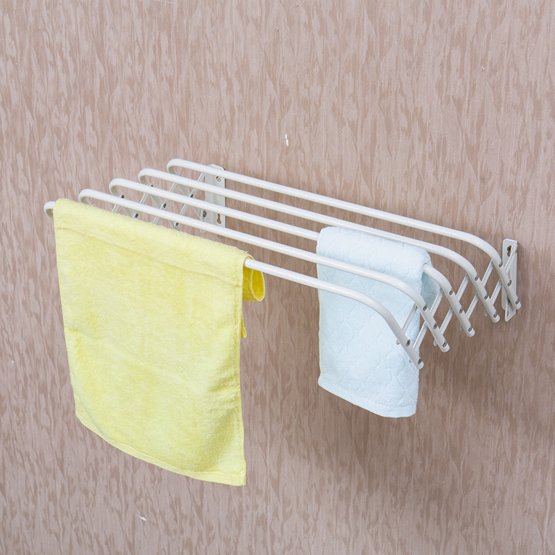 Professional 4M Ceiling Telescopic Laundry Wall Mounted Clothes Drying Rack