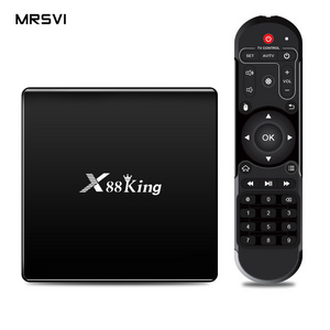 Android 9.0 Tv Box X88 King 4K media player 2.4G /5G dual-band Wifi smart TV box for tv