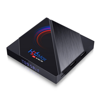 H96 MAX H616 Android 10.0 2.4&5.8GHz Dual Band WiFi Smart Media Player smart Android TV Box for pc smart tv