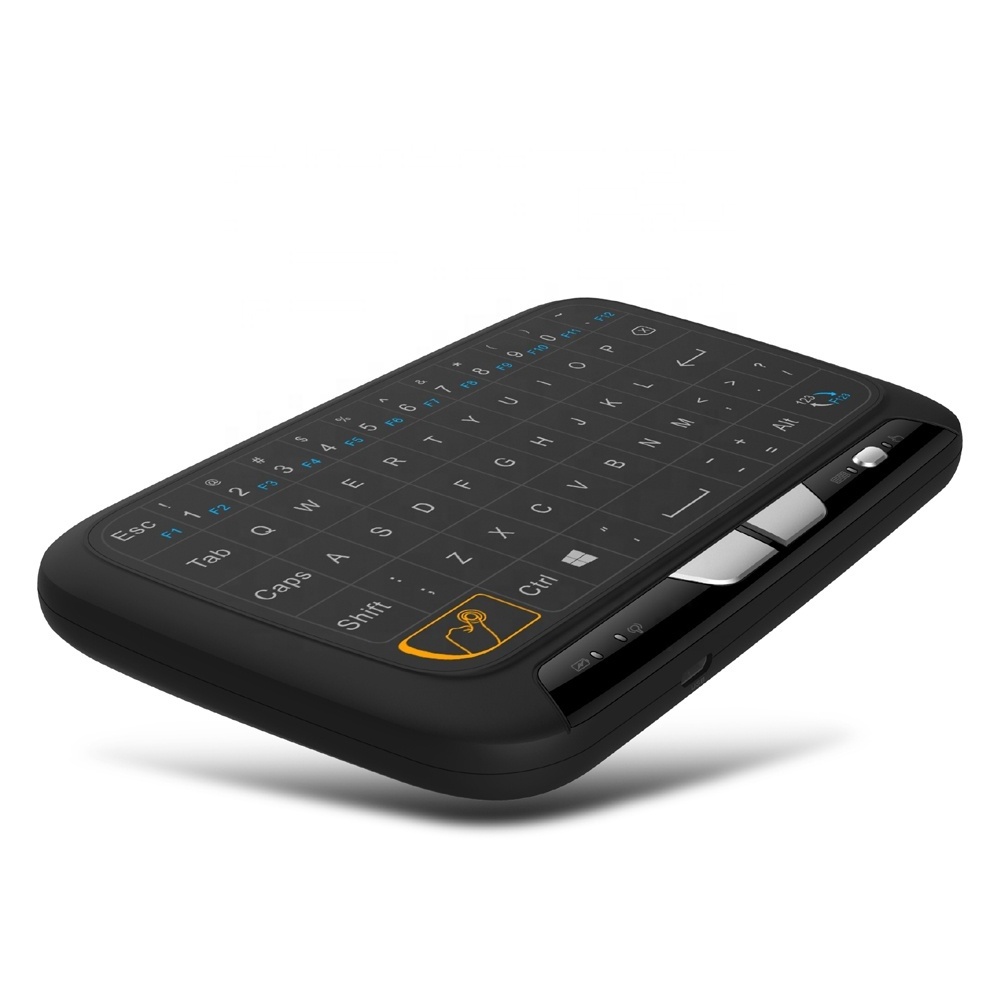 Mini wireless QWERTY Full Touchpad Keyboard h18 Touch screen Remote Control for Android TV Box PC Phone Pad