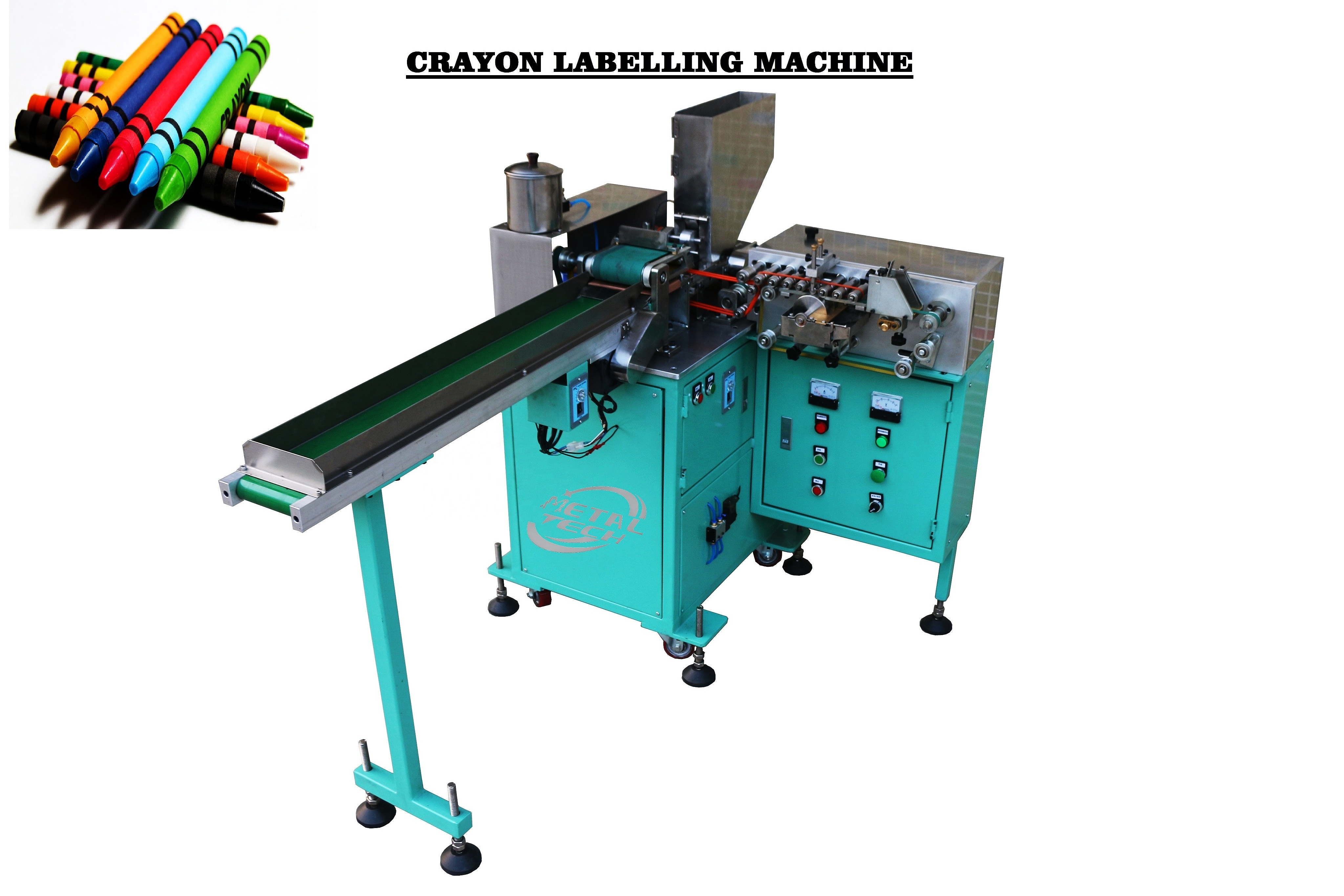 Fully Automatic Pastels/Crayon Making Machine