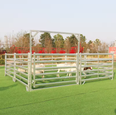 Portable Farm Livestock Panel Galvanized Horse Cattle Fence Panel