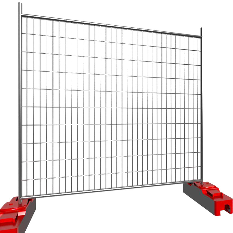 chain link temporary fence portable folding temporary fencing safety barrier