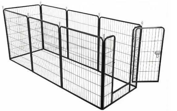 Dog Pen Metal Fence Gate Portable Outdoor Crate Enclosures pet playpen portable pet playpen