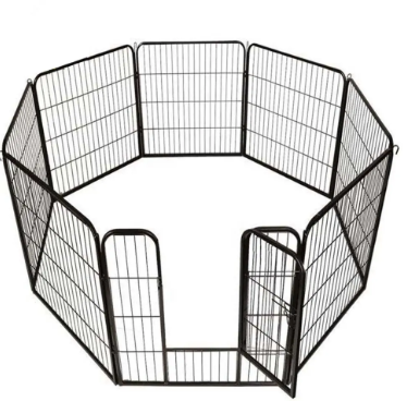 Dog Pen Metal Fence Gate Portable Outdoor Crate Enclosures pet playpen portable pet playpen