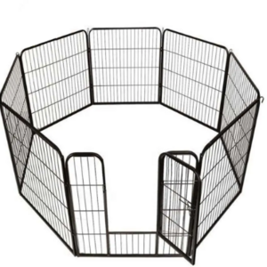 Dog Pen Metal Fence Gate Portable Outdoor Crate Enclosures pet playpen portable pet playpen