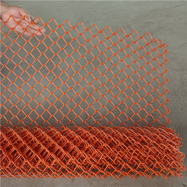 High quality metal 8 gauge chain link wire mesh fence Galvanized chain link fence wire mesh roll