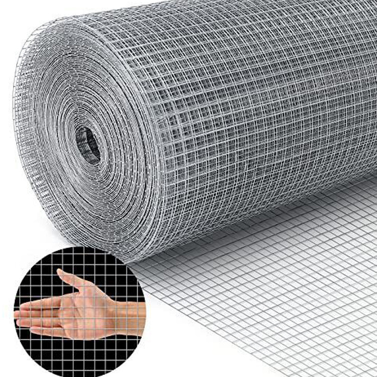 6 ft 15m Welded Wire Mesh Prices Stainless Steel Galvanised Iron PVC Coated Metal Welding Mesh Roll