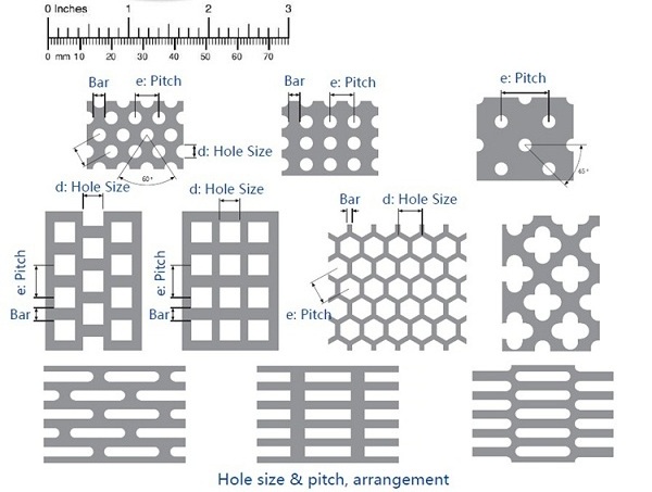 0.2mm Stainless steel hexagonal decorative customized perforated metal sheet plate for radiator covers