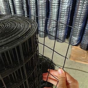 1/2x1/2 Inch square hole stainless steel welded wire mesh pvc coated 16 gauge welded wire mesh roll