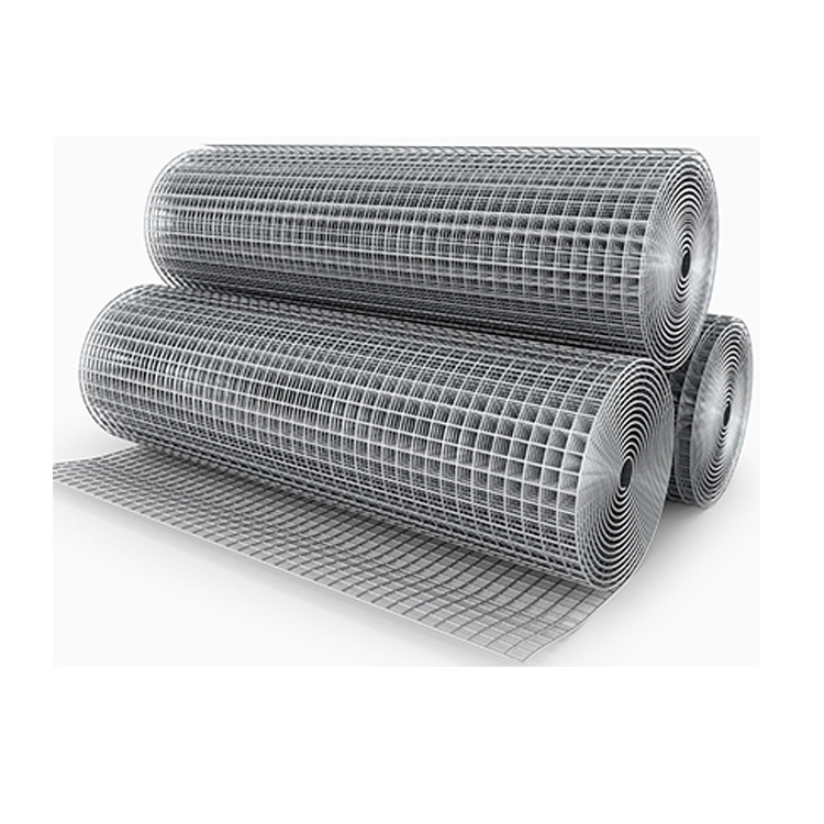 Custom 12 14 16 Gauge Electro Galvanized Weld Wire Mesh 1/2 Inch Welded Wire Mesh Roll For Garden