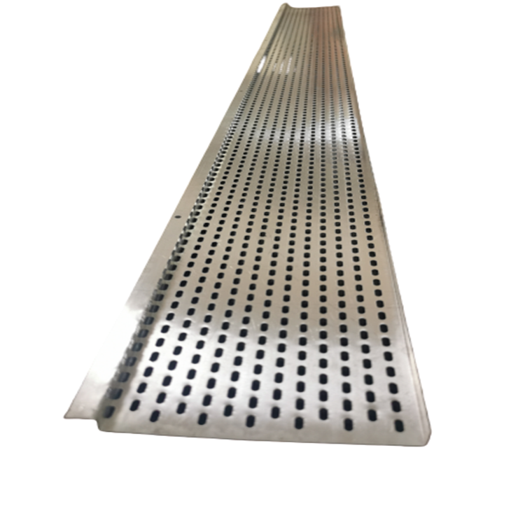 Hot selling metal roof gutter for protection perforated gutter guard