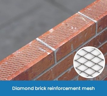 Brick Reinforcement raised Expanded Metal Mesh for Masonry Reinforcement