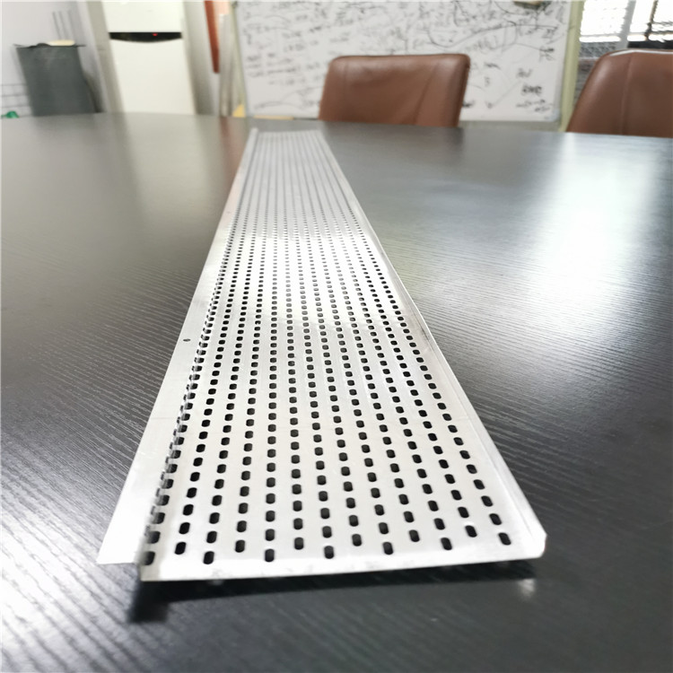 Hot selling metal roof gutter for protection perforated gutter guard