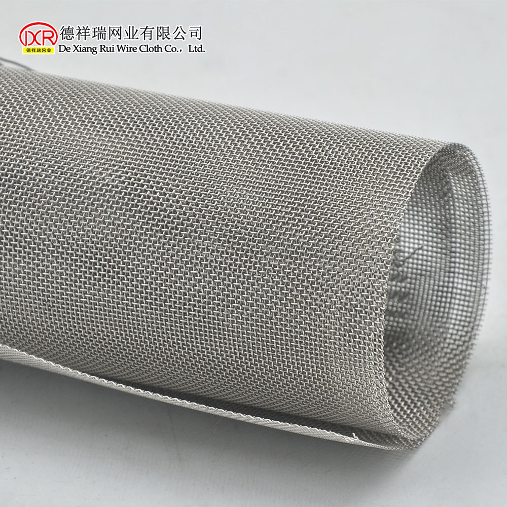 Widely Usage 304 316 Ultra Fine Stainless Steel Wire Mesh For Filters 200 Mesh Powder Filtration Metal Filter Screen Wholesale