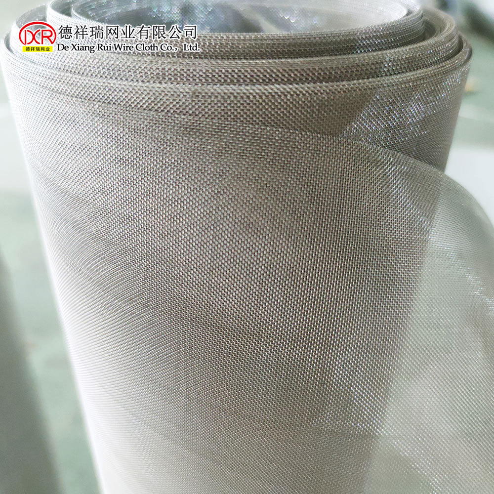 Widely Usage 304 316 Ultra Fine Stainless Steel Wire Mesh For Filters 200 Mesh Powder Filtration Metal Filter Screen Wholesale