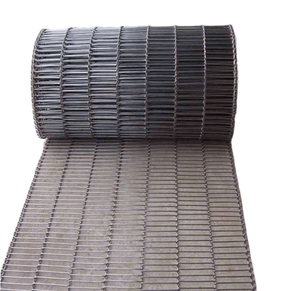 Ladder Link Conveyor Mesh Belt for Cooking 304 Stainless Steel Industrial Timing Belt Conveyor B ELT Industrial Machinery White