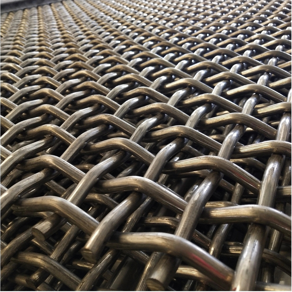 Metal Screen Mesh For Vibration Mining Vibrating Screen Stone Sand Screen Spring Steel Hcht Wire Mesh