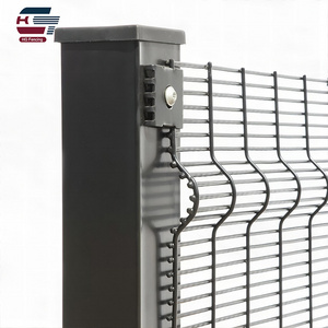 high security Clear view anti-climb mesh 358 Clearvu fence