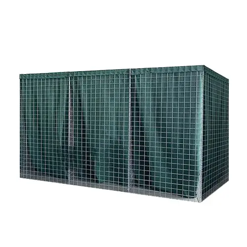 Defensive type defensive barrier sand wall /defensive barrier cost/welded gabion box for sales HESCO barrier