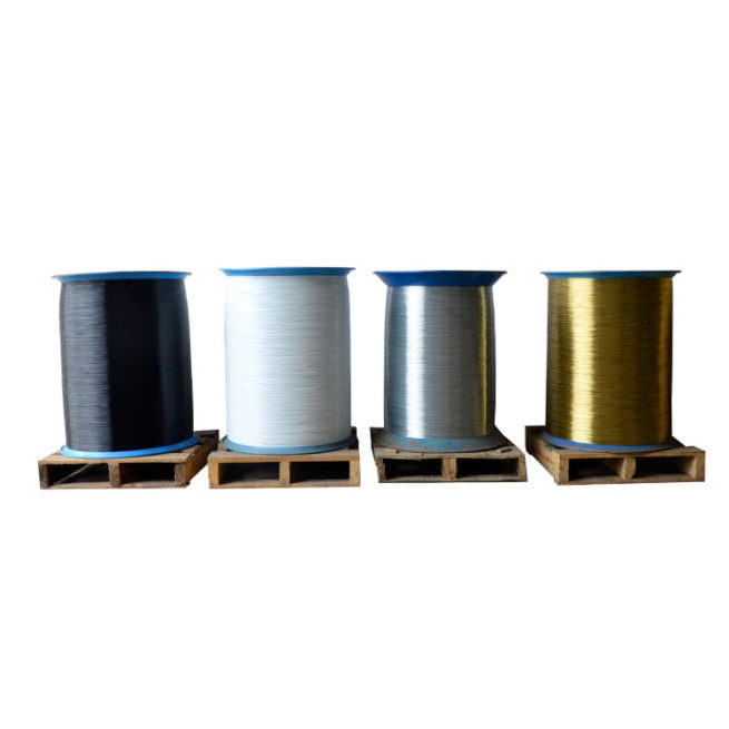 High Quality 1.5mm Colorful Nylon Coated Wire Bra Wire Galvanized Line Craft Line Table Calendar Notebook Binding Wire