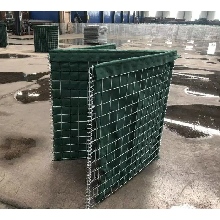 Defensive type defensive barrier sand wall /defensive barrier cost/welded gabion box for sales HESCO barrier