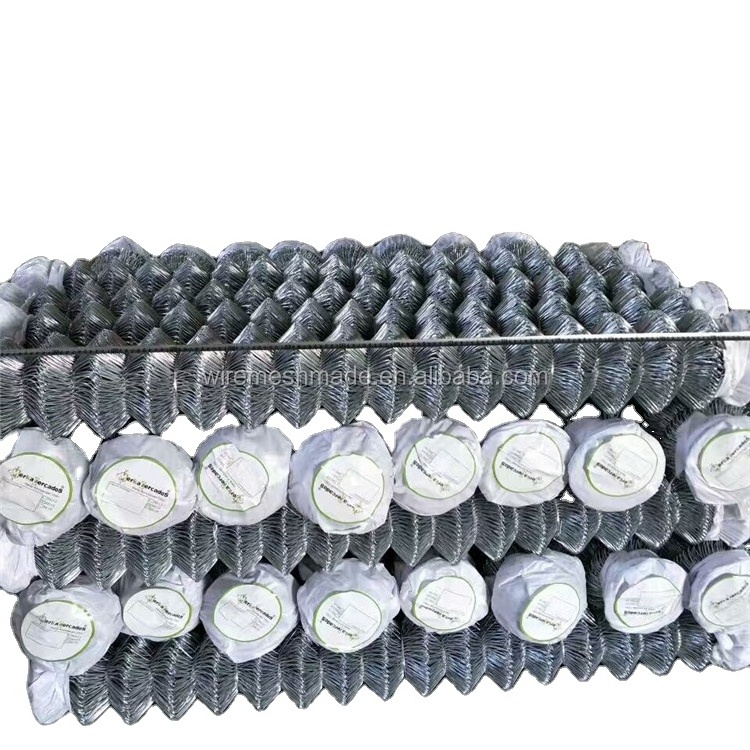 factory direct price Removable diamond metal fence cyclonic mesh Chain Link Fence