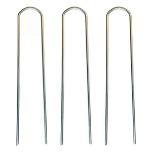 Green garden stable nails turf pins U pins turf nail for artificial grass Green garden stable nails turf pins U pins turf nail