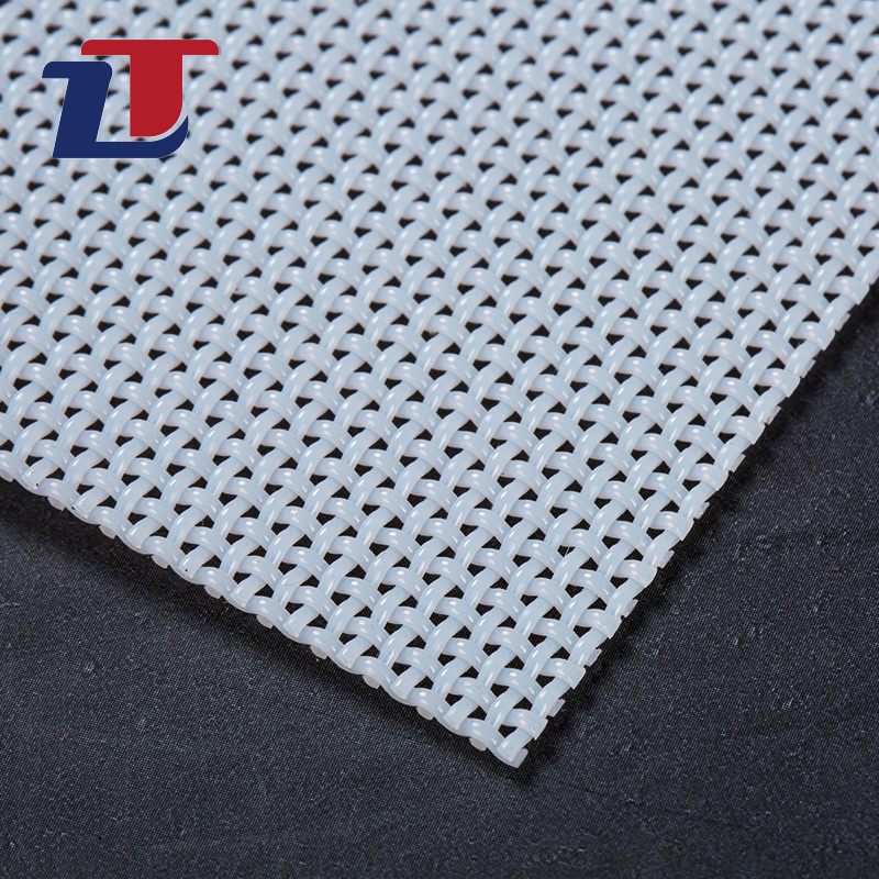 10 16 mesh polyester linear plain woven square hole screen filter dryer mesh conveyor belt fabric for paper fiberboard