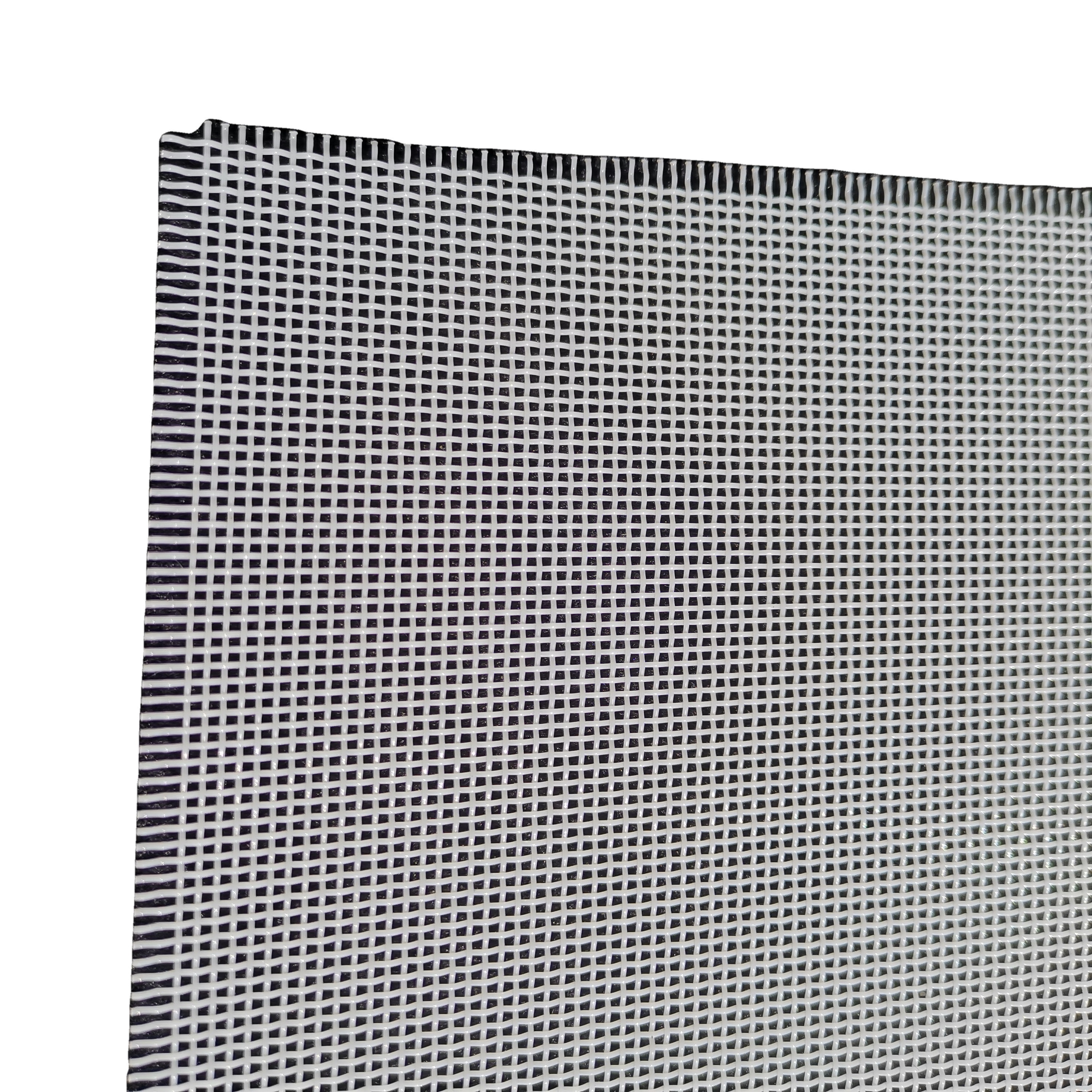 10 16 mesh polyester linear plain woven square hole screen filter dryer mesh conveyor belt fabric for paper fiberboard