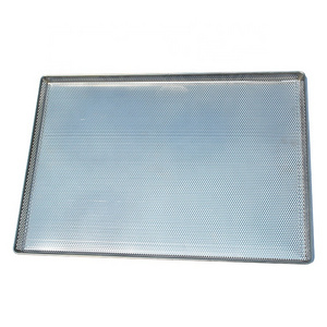 Customized stainless Steel 304 Metal Mesh perforated flat baguette drying dehydration baking tray punching sheet for food