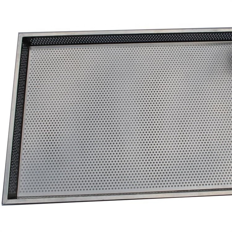 Customized Stainless Steel solid and Perforated Baking Tray Oven Tray Baking Pan Baking Sheet