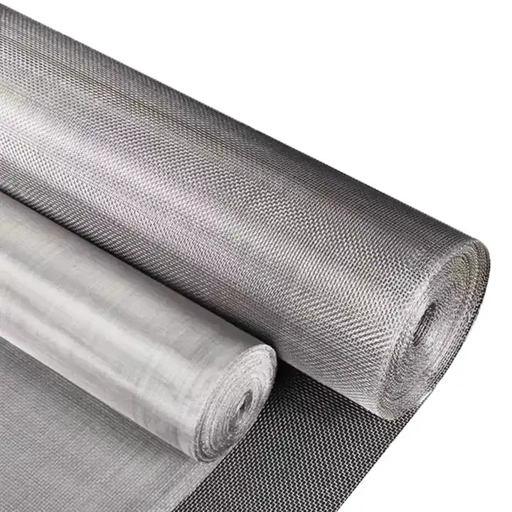 SS304 SS316 1-500mesh Stainless steel plain/twill/Dutch woven wire mesh screen filter mesh Metal Square Wire Netting Woven Mesh