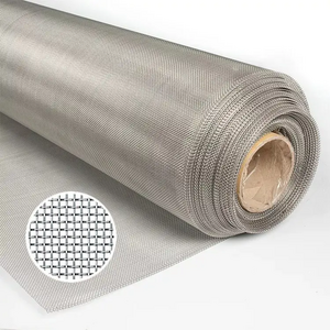 SS304 SS316 1-500mesh Stainless steel plain/twill/Dutch woven wire mesh screen filter mesh Metal Square Wire Netting Woven Mesh