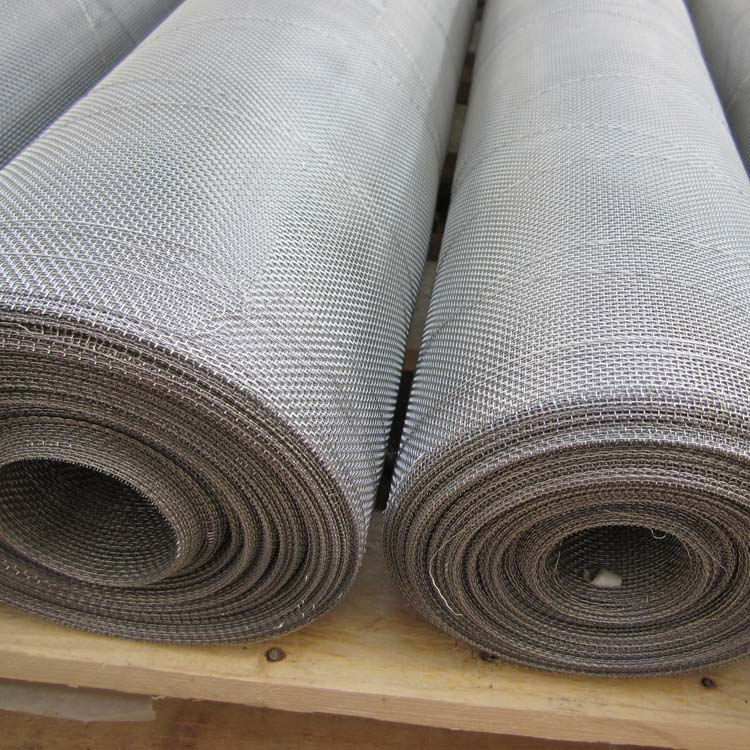 SS304 SS316 1-500mesh Stainless steel plain/twill/Dutch woven wire mesh screen filter mesh Metal Square Wire Netting Woven Mesh