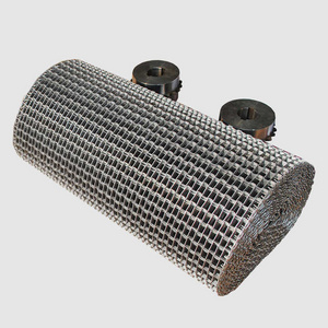 Manufacturer Custom Heavy Load Stainless Steel Honeycomb Conveyor Belt Great Wall Mesh Belt