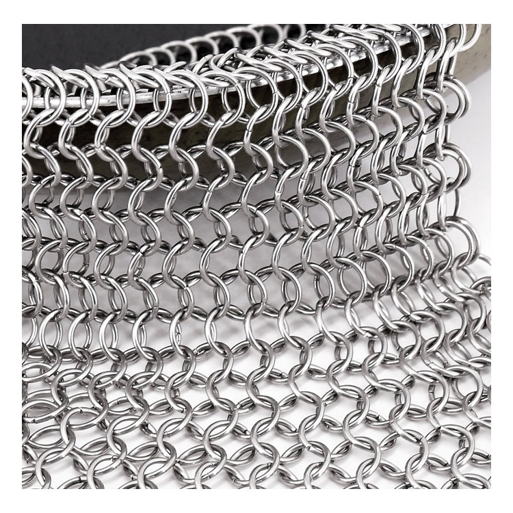 Chain Mail Wire Mesh Stainless Steel Ring Mesh Curtains