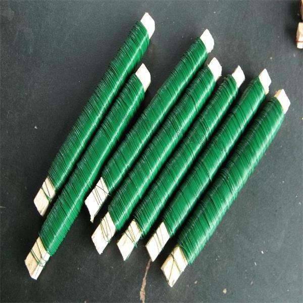 Hebei Hot Sale Manufacturers supply wood/plastic stick Colorful metal wire / lacquer that bake craft wire