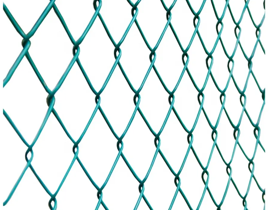 Construction galvanized chain link fence mesh