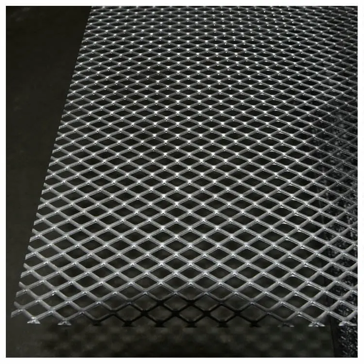 3mm Thickness Aluminium expanded metal mesh panels 50cm x 200 cm(H)